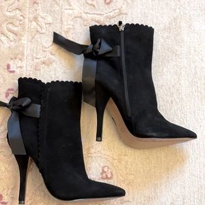 Cece Lamour suede boots 7.5 NIB